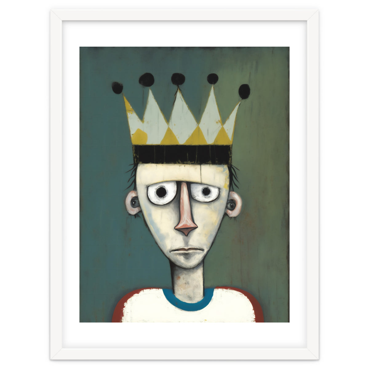 Footballer In A Crown