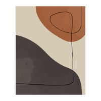 Modern Abstract Shapes #3 (Print Only)