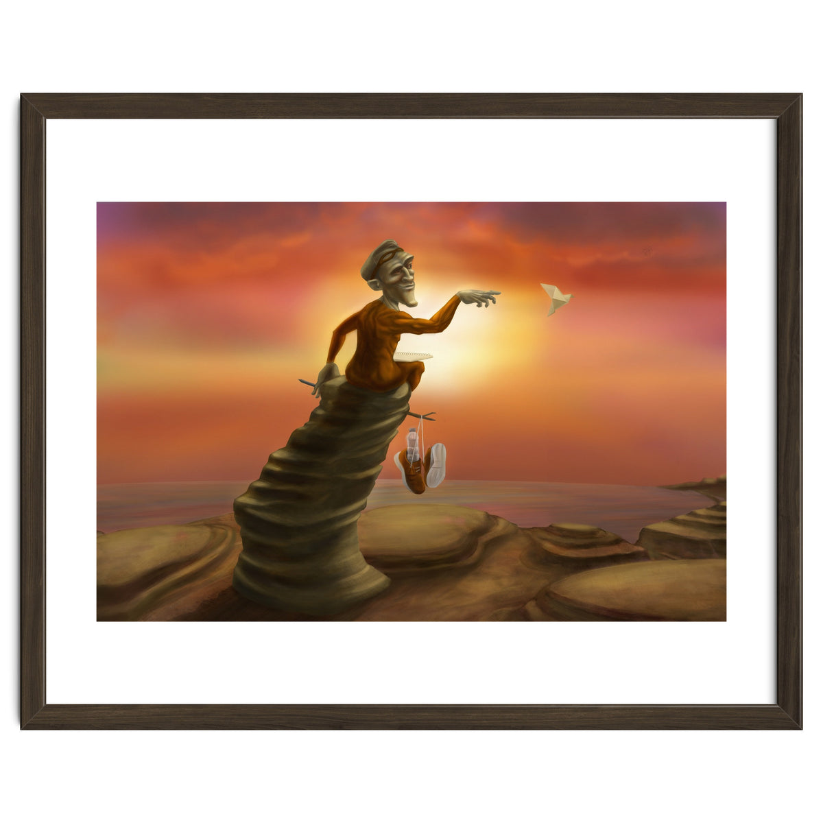 Superhero on a break