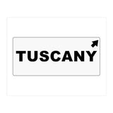 Let`s go to Tuscany, Italy! Road sign (Print Only) thumbnail