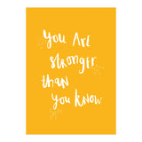 You Are Stronger Than You Know (Print Only) thumbnail