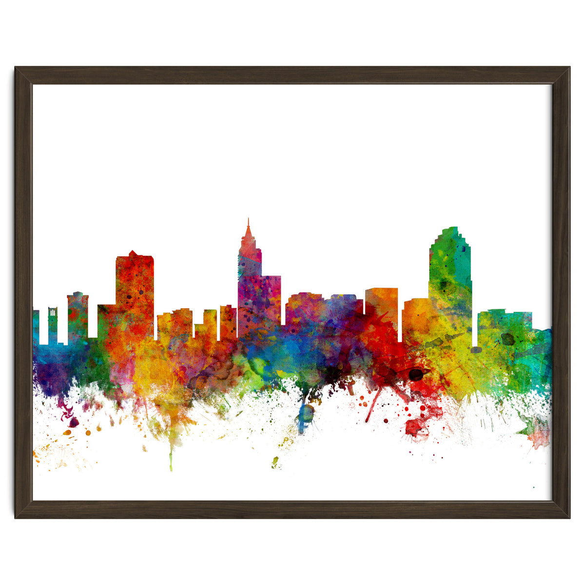 Raleigh North Carolina Skyline