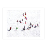 Ski school (Colour) (Print Only) thumbnail