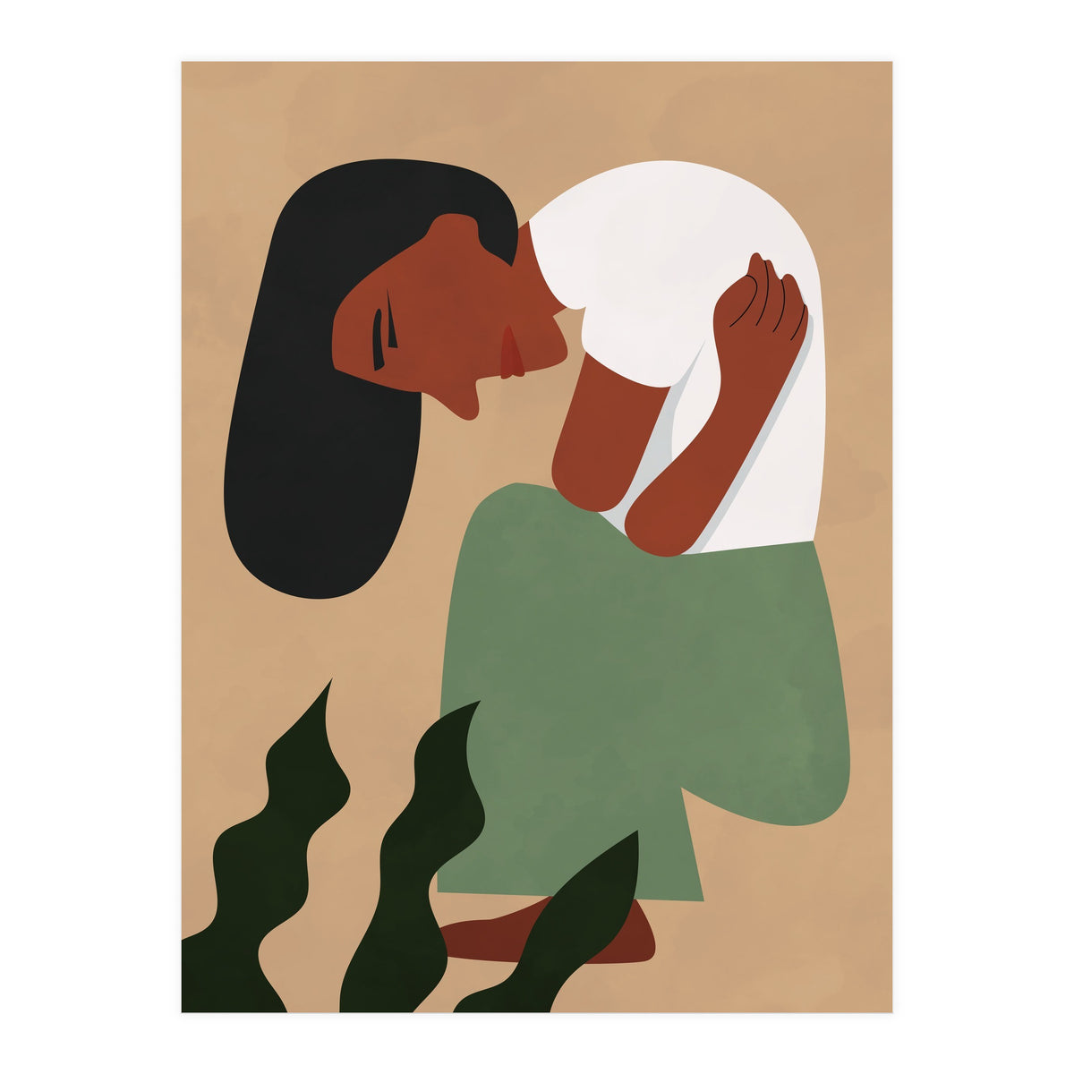 Sad Woman (Print Only)