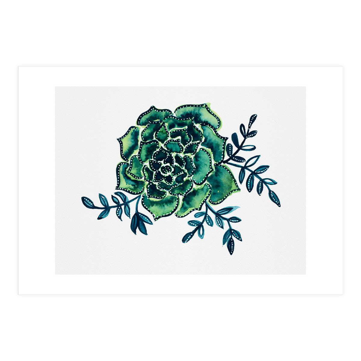 Rose Cactus (Print Only)