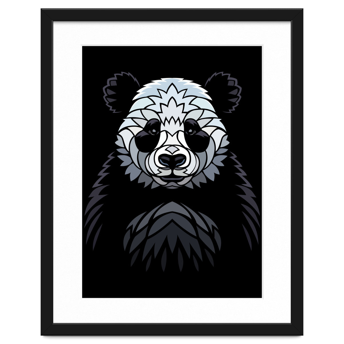 Tribal frontal Panda