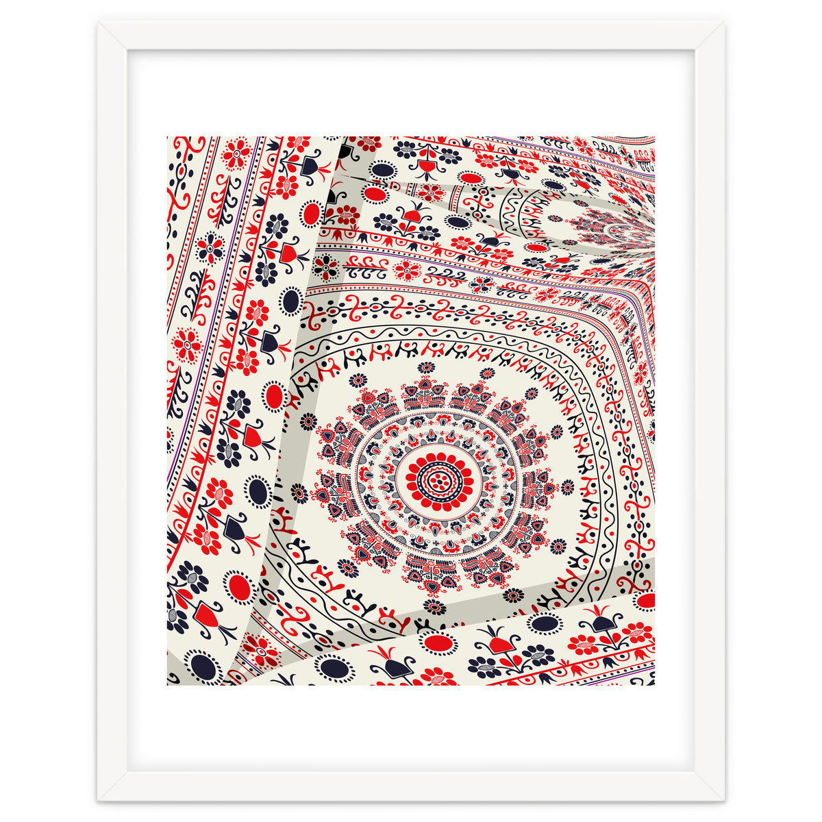 Romanian embroidery background 32