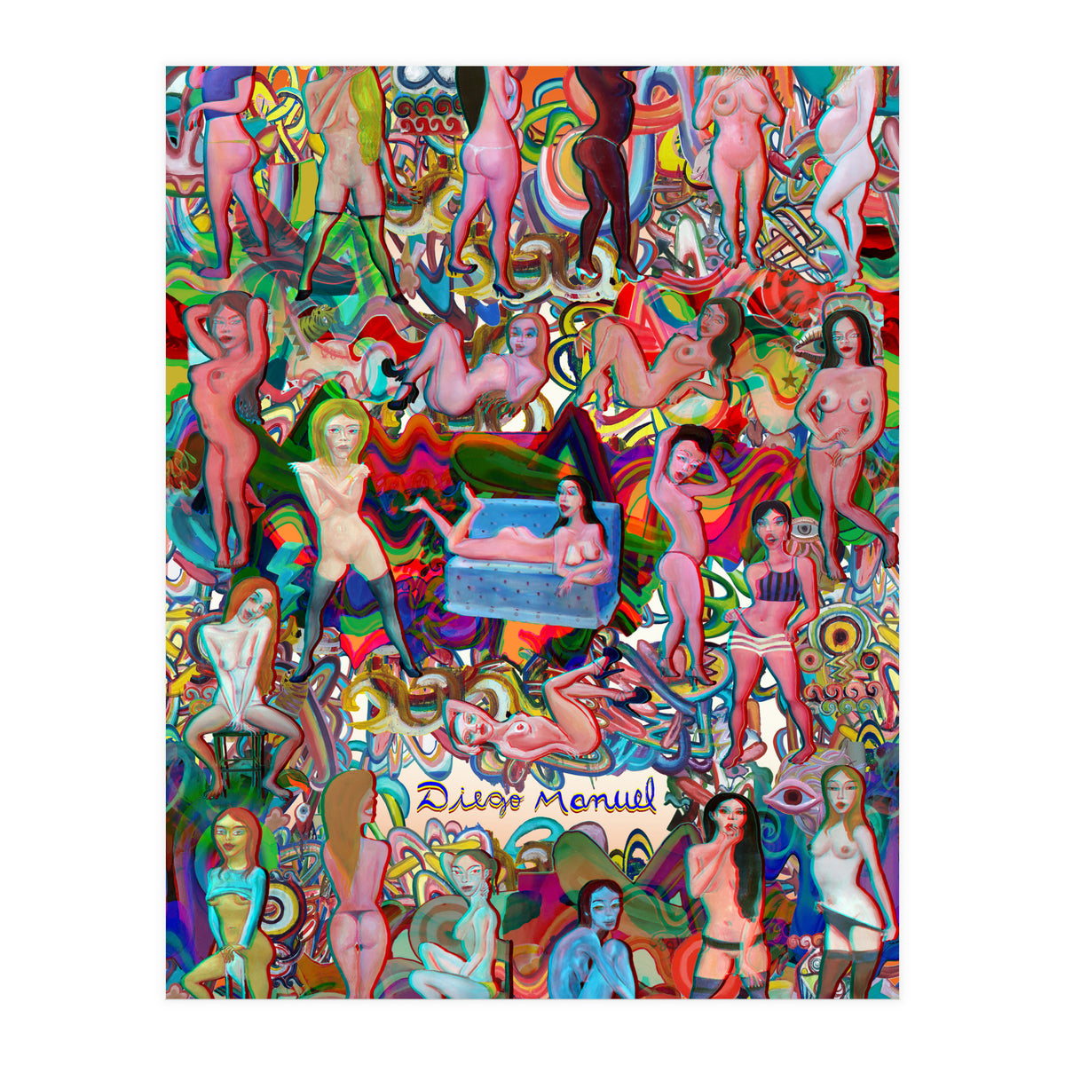 Graffitis 2021 Tapiz 77 (Print Only)