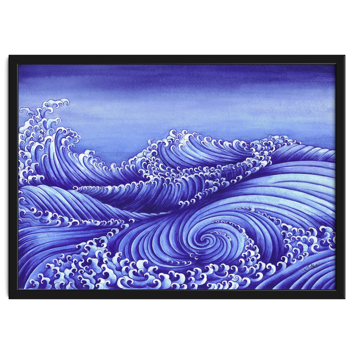 Turbulent Water Triptych part 1