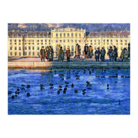 Winter's day at Schoenbrunn (Print Only)