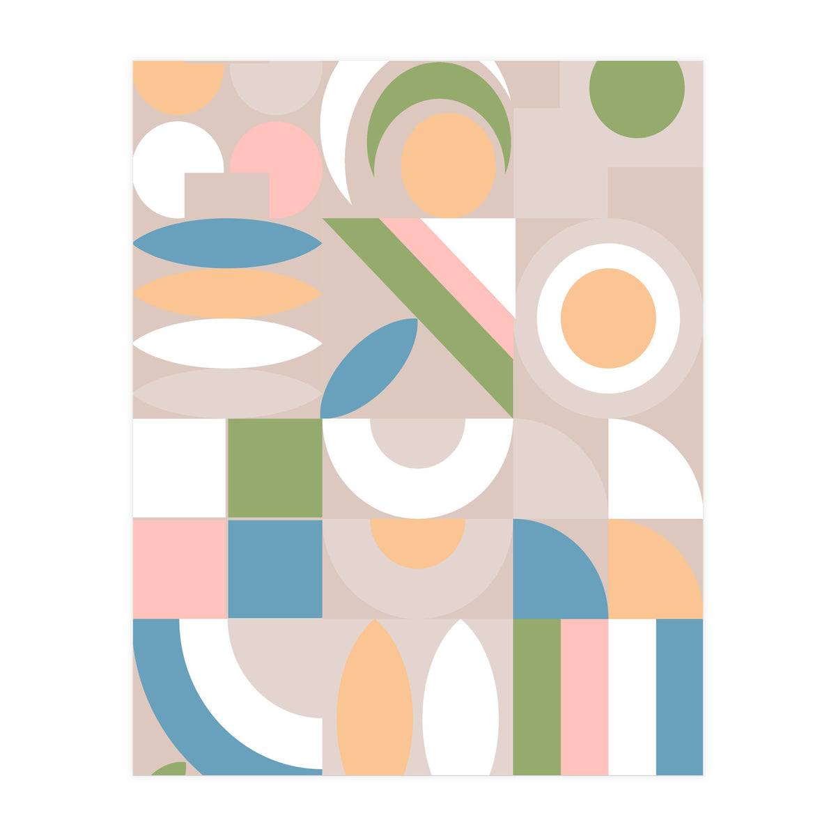 Mescolanza - Rebelion of Geometrica  (Print Only)