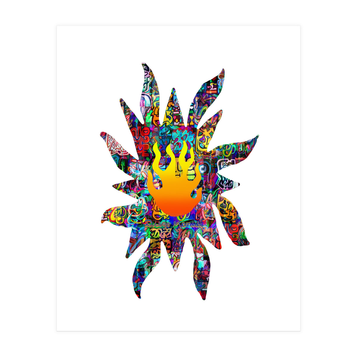 Fuego 19 Copia (Print Only)