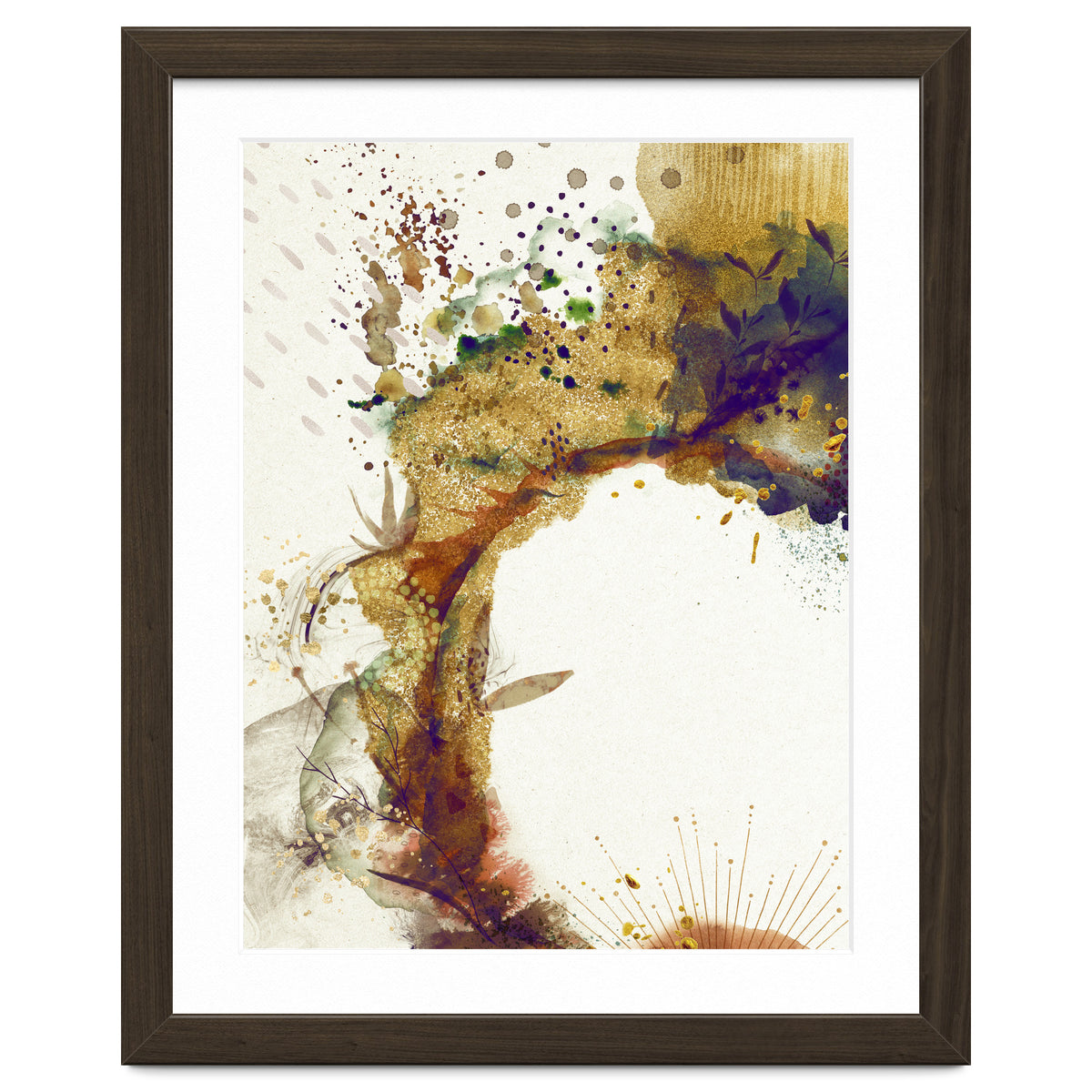 Abstract Floral - Autumn Winds