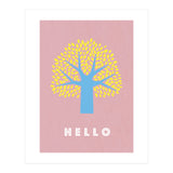 Hello - pop tree - (Print Only) thumbnail