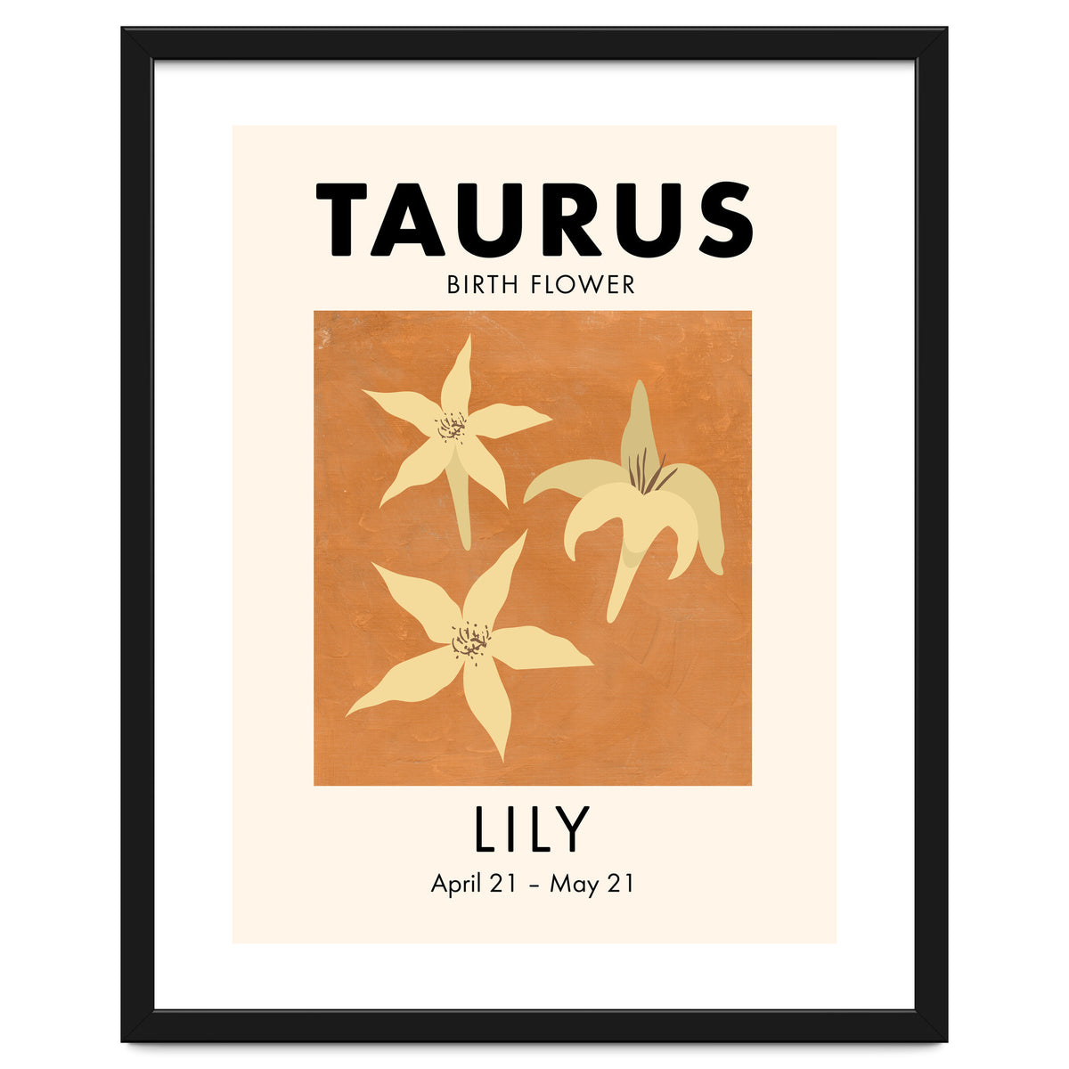 Taurus Birth Flower Lily