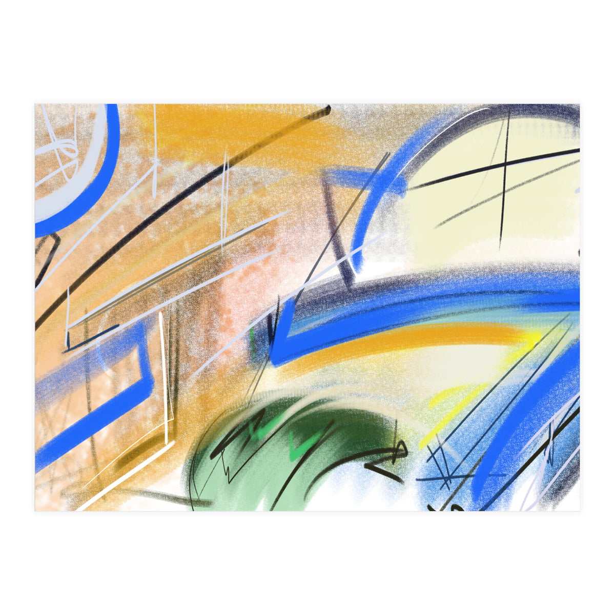 Pastel Chalk 1 (Print Only)