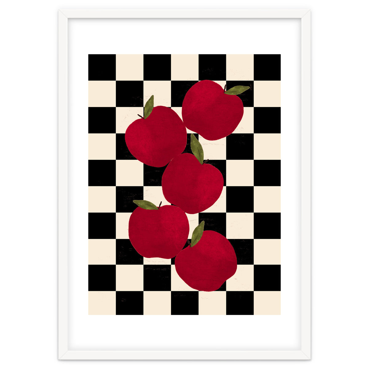 Apples on Checker