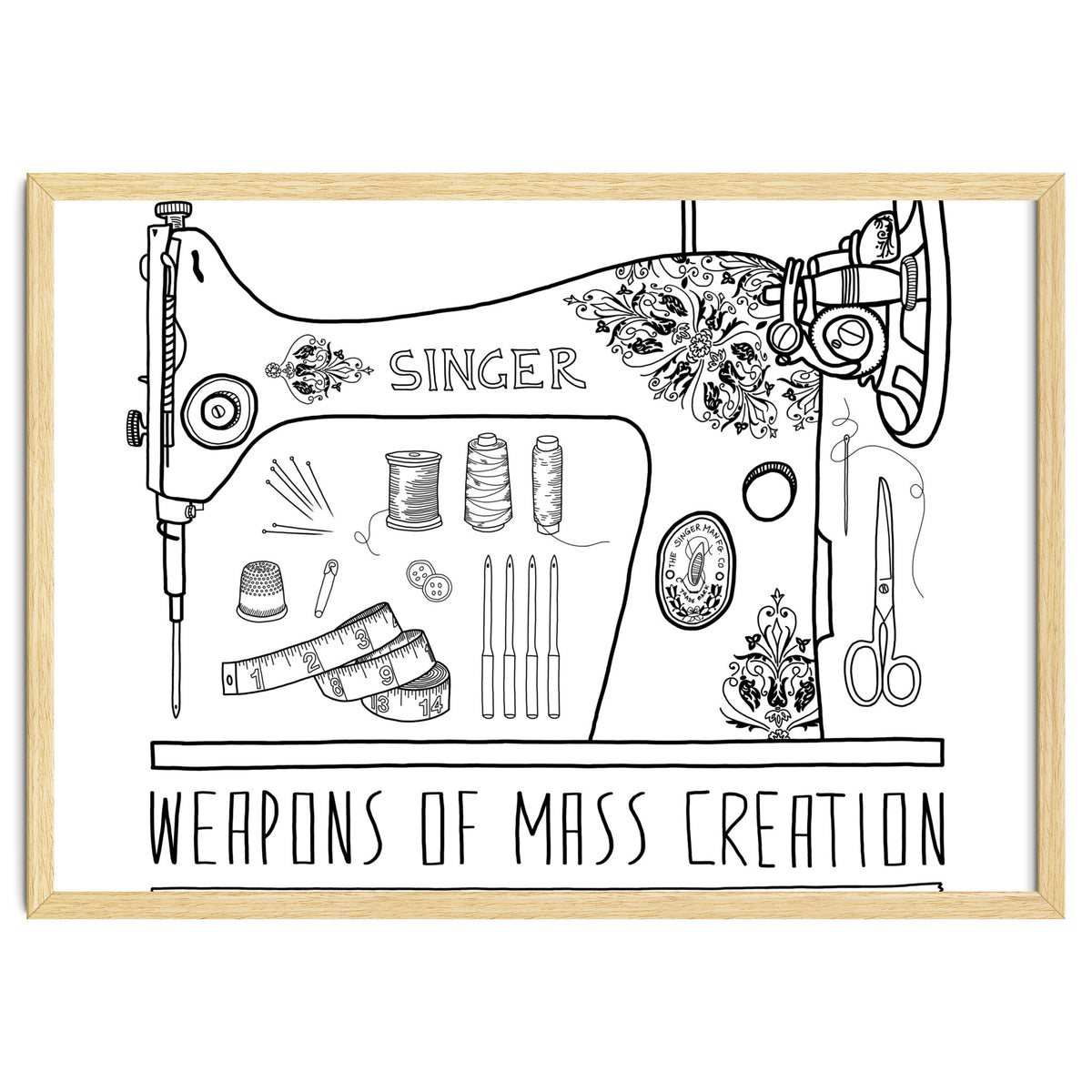 Weapons Of Mass Creation - Sewing