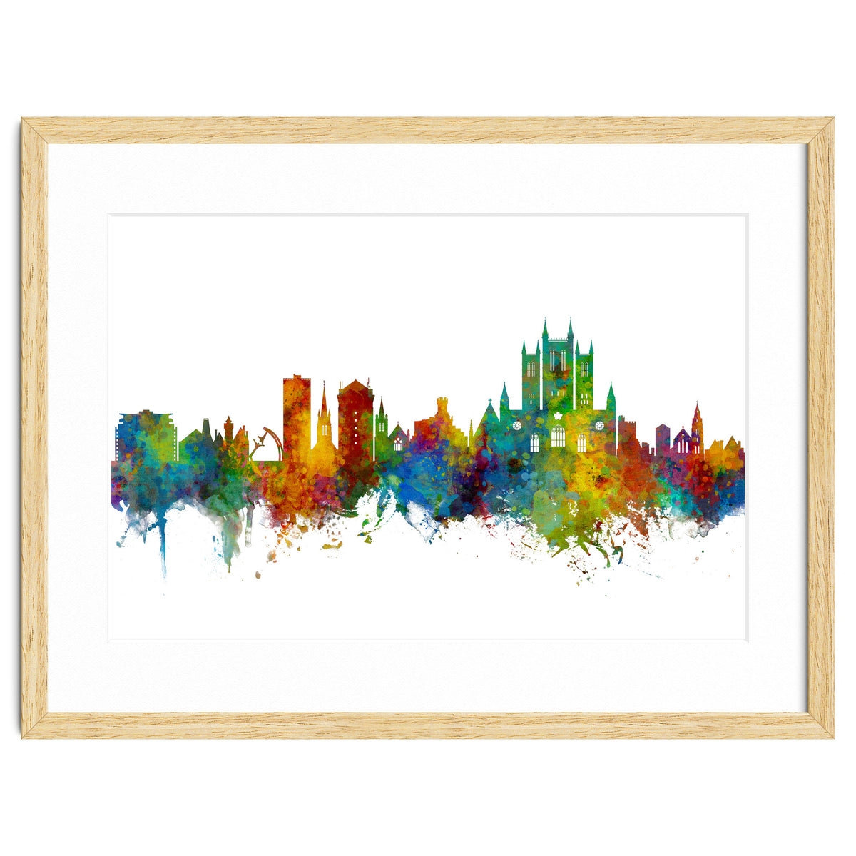 Lincoln England Skyline