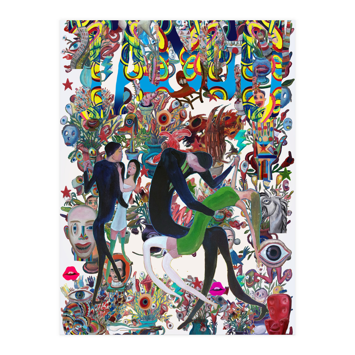 Tango Nuevo Tapiz 3 (Print Only)