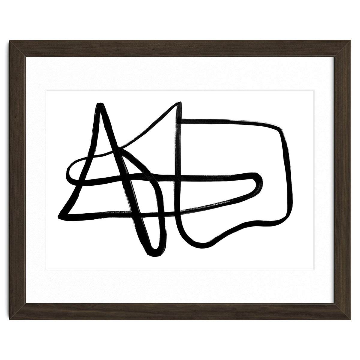 Black and White Line Art #1