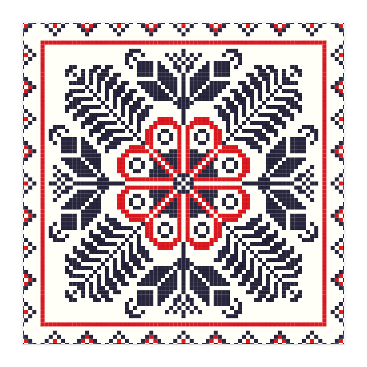 Romanian Traditional Pattern 1 (Print Only)