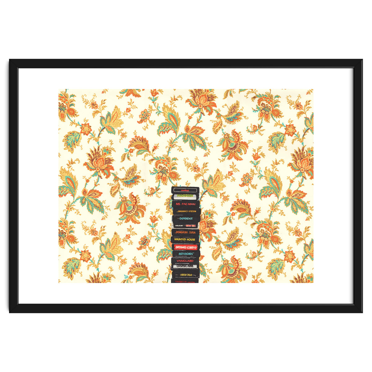 Atari & Flower Wallpaper