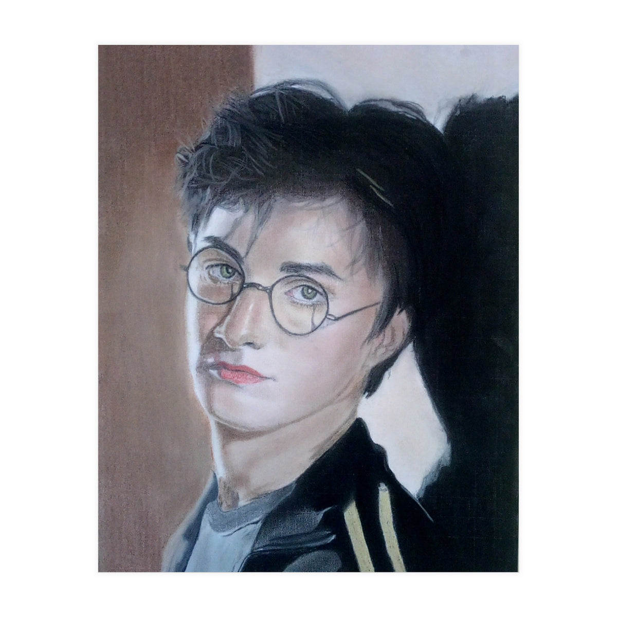 Soft Pastel Painting of Harry Potter by: MaeArtsy (Print Only)
