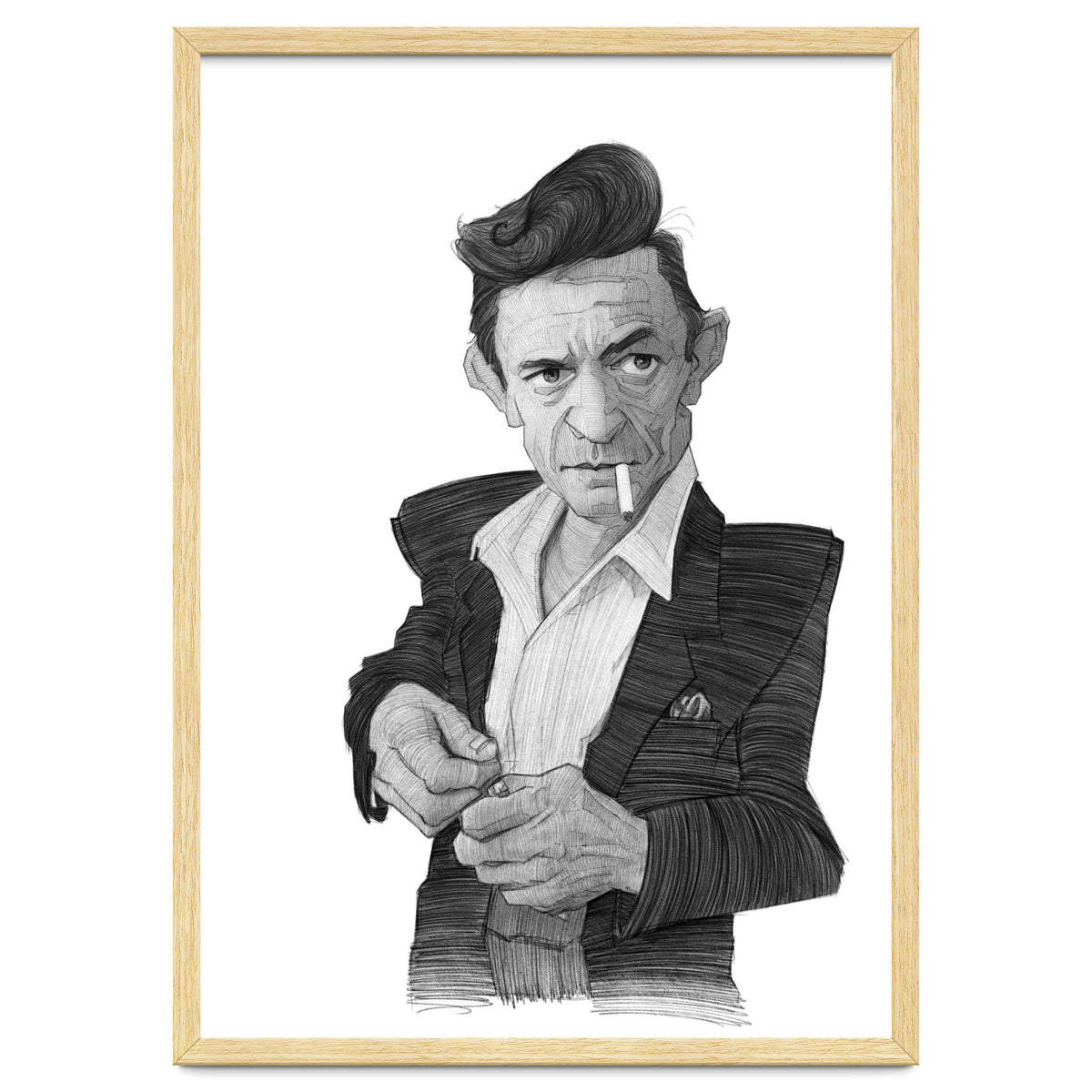 Johnny Cash Portrait