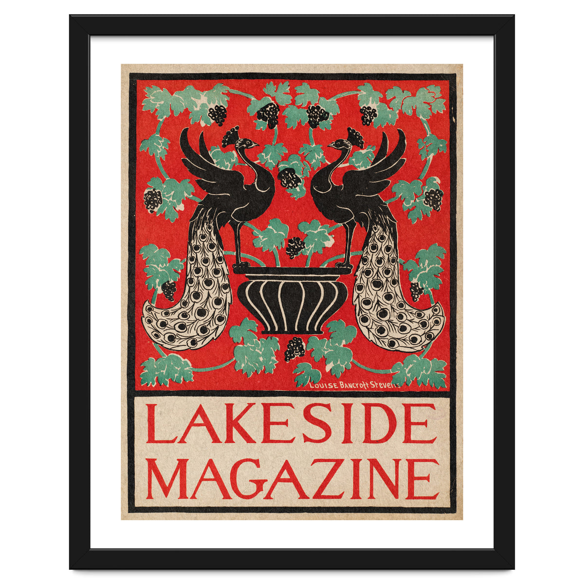 Lakeside Magazine (With Peacocks)