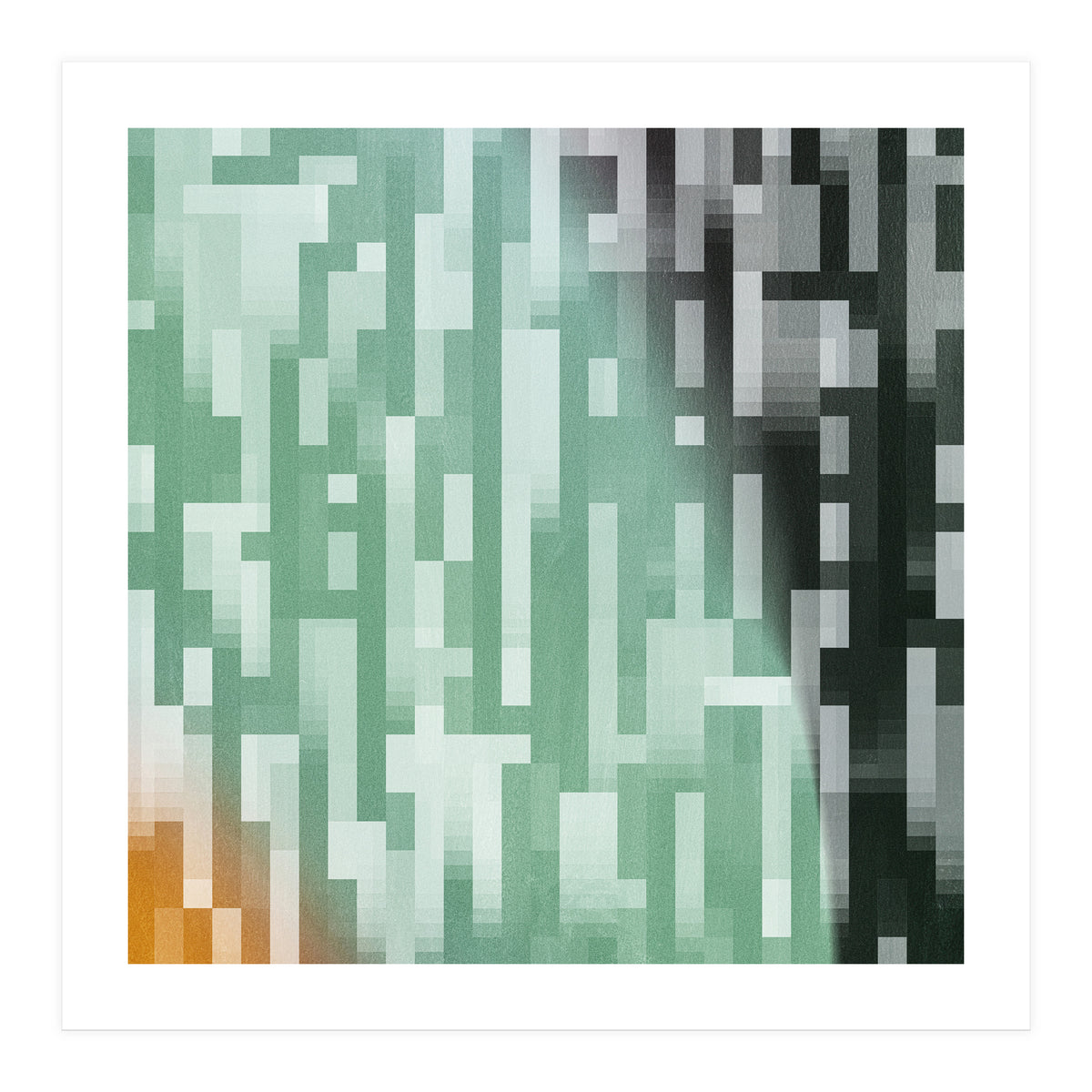 Pixel City #2 (Print Only)