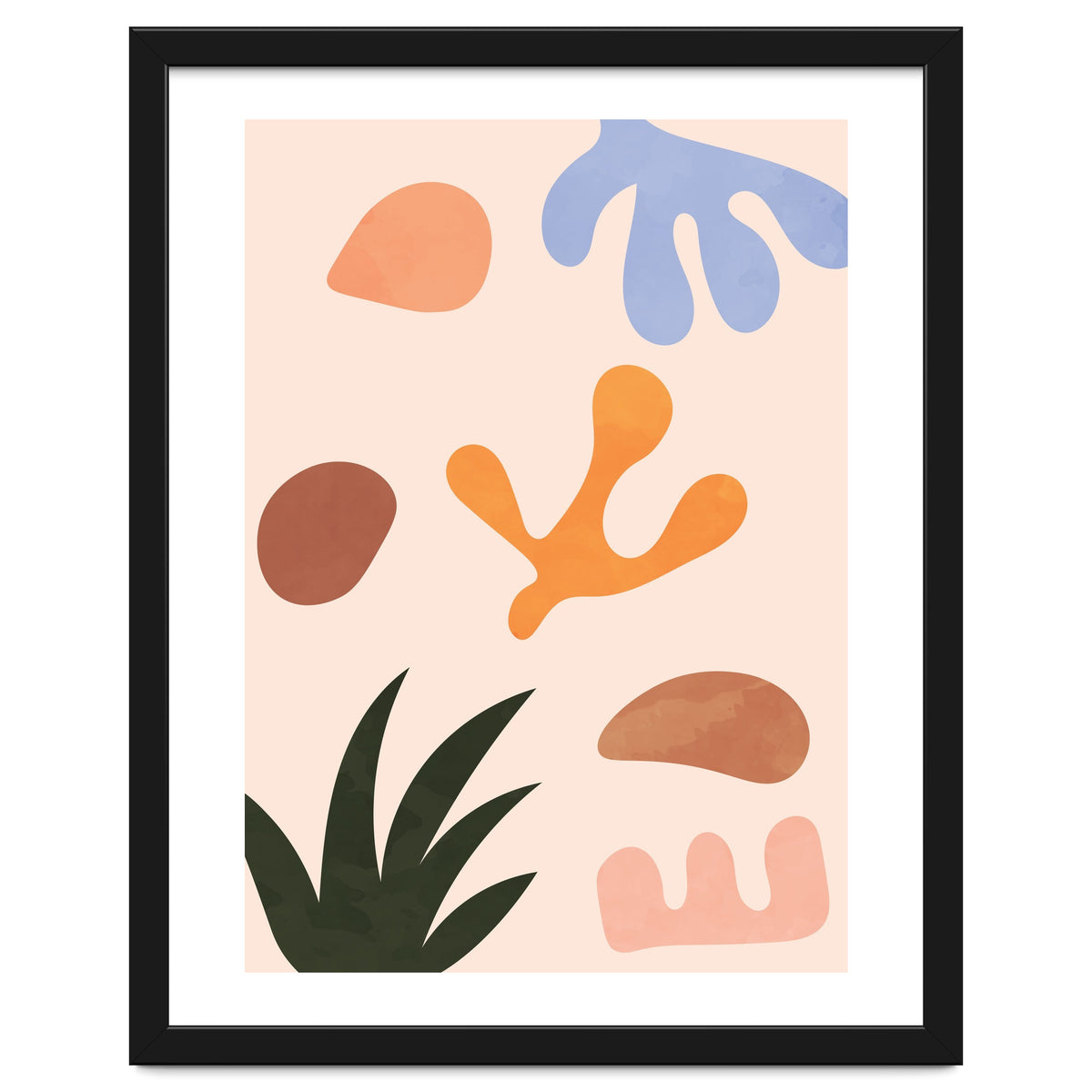 Abstract Botanical Plant