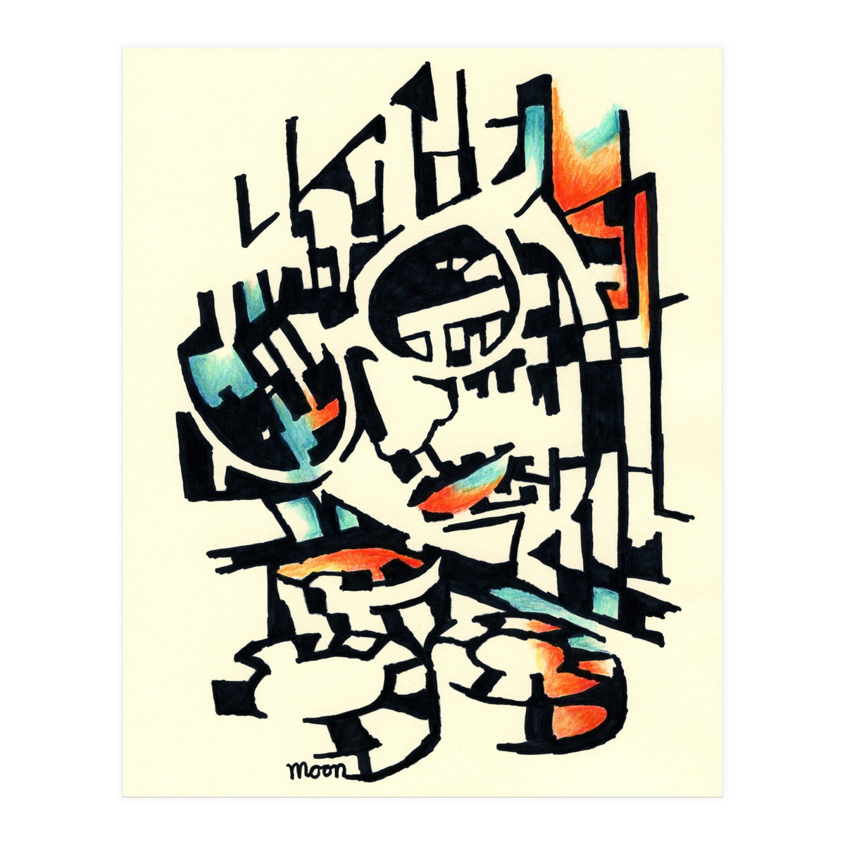 Full House  (Print Only)