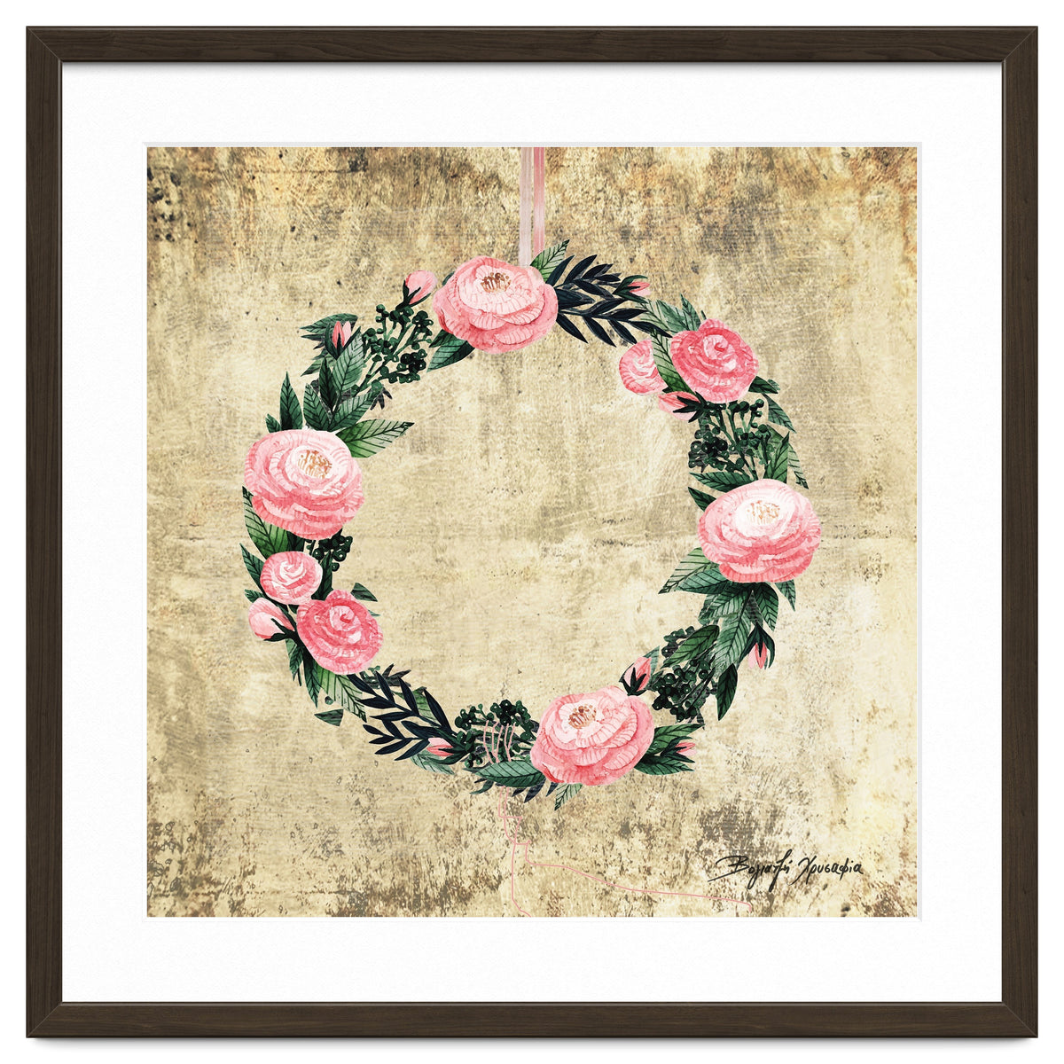 Wreath #Rose Flowers #Royal collection