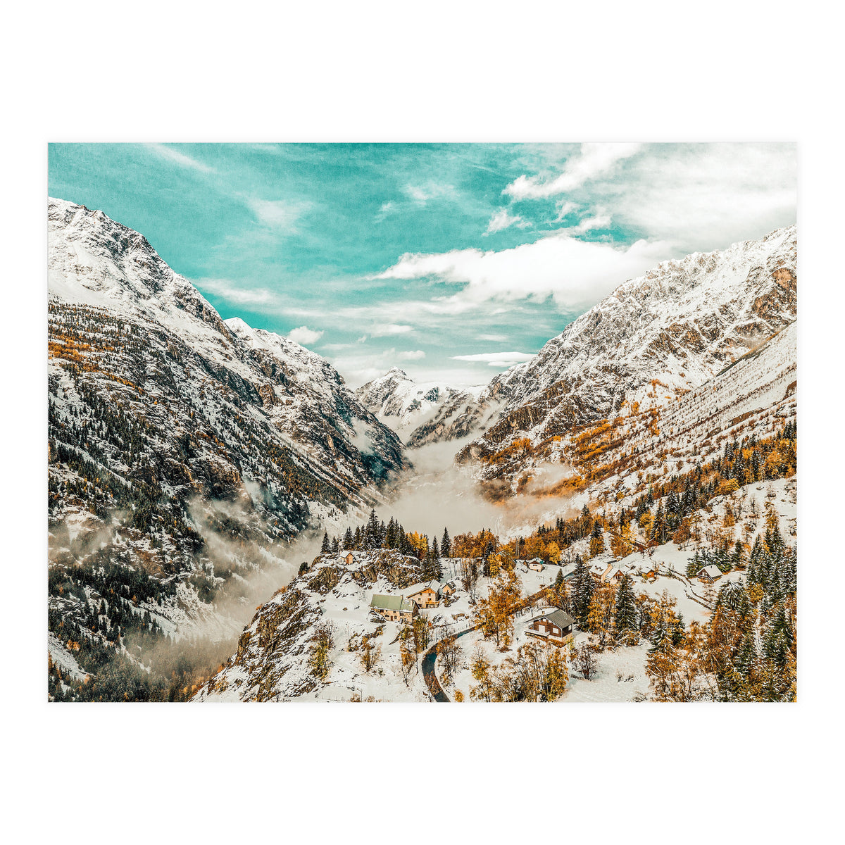 Snow & Sunny (Print Only)