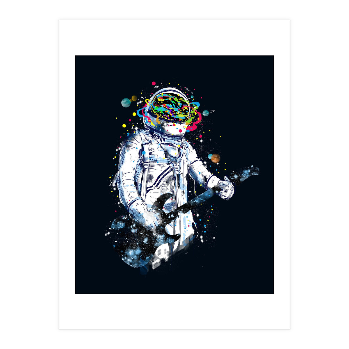 Space Guitar (Print Only)