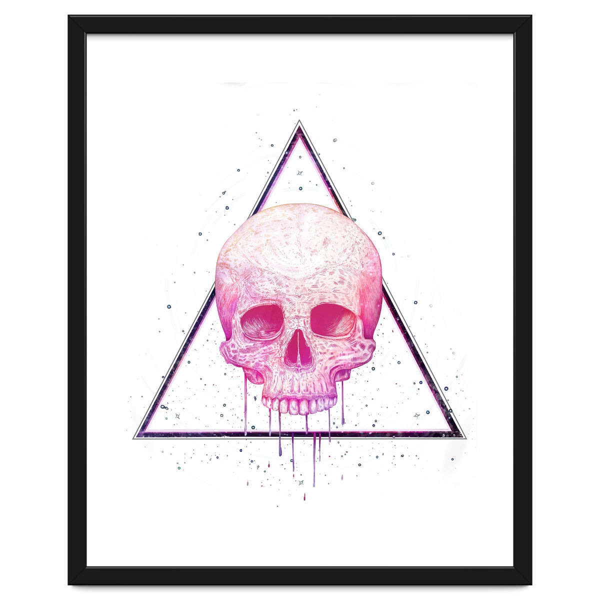 Skull In Triangle