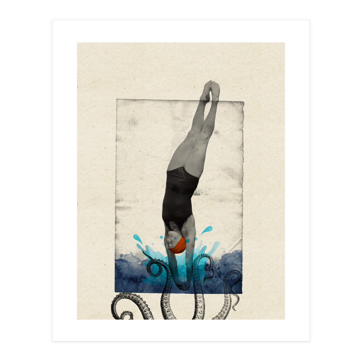 The Swimmer (Print Only)