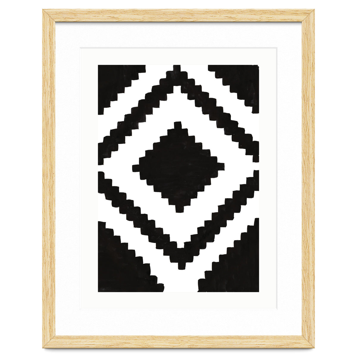 Patterns Aztec Black