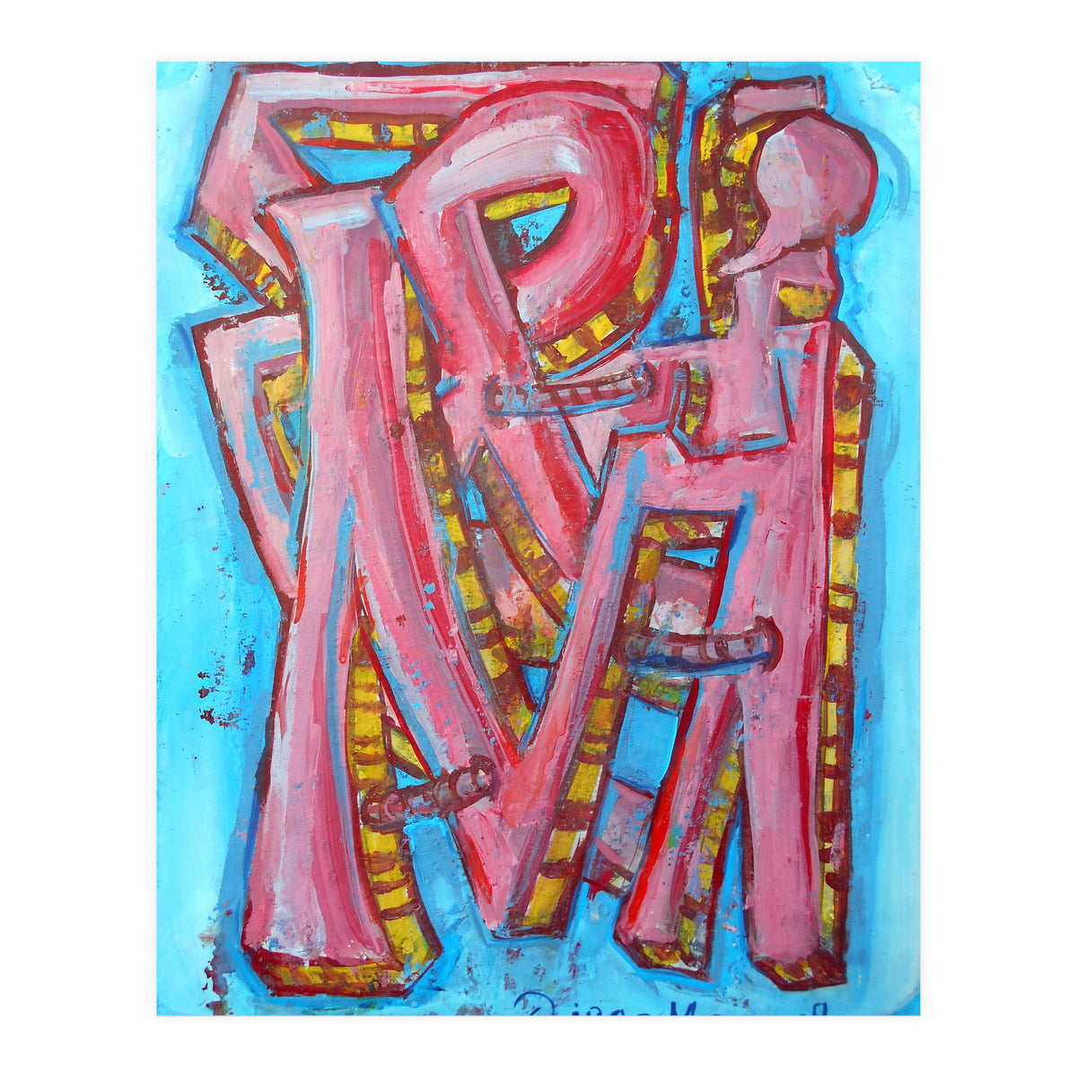 Pop Abstracto 2021 2 (Print Only)