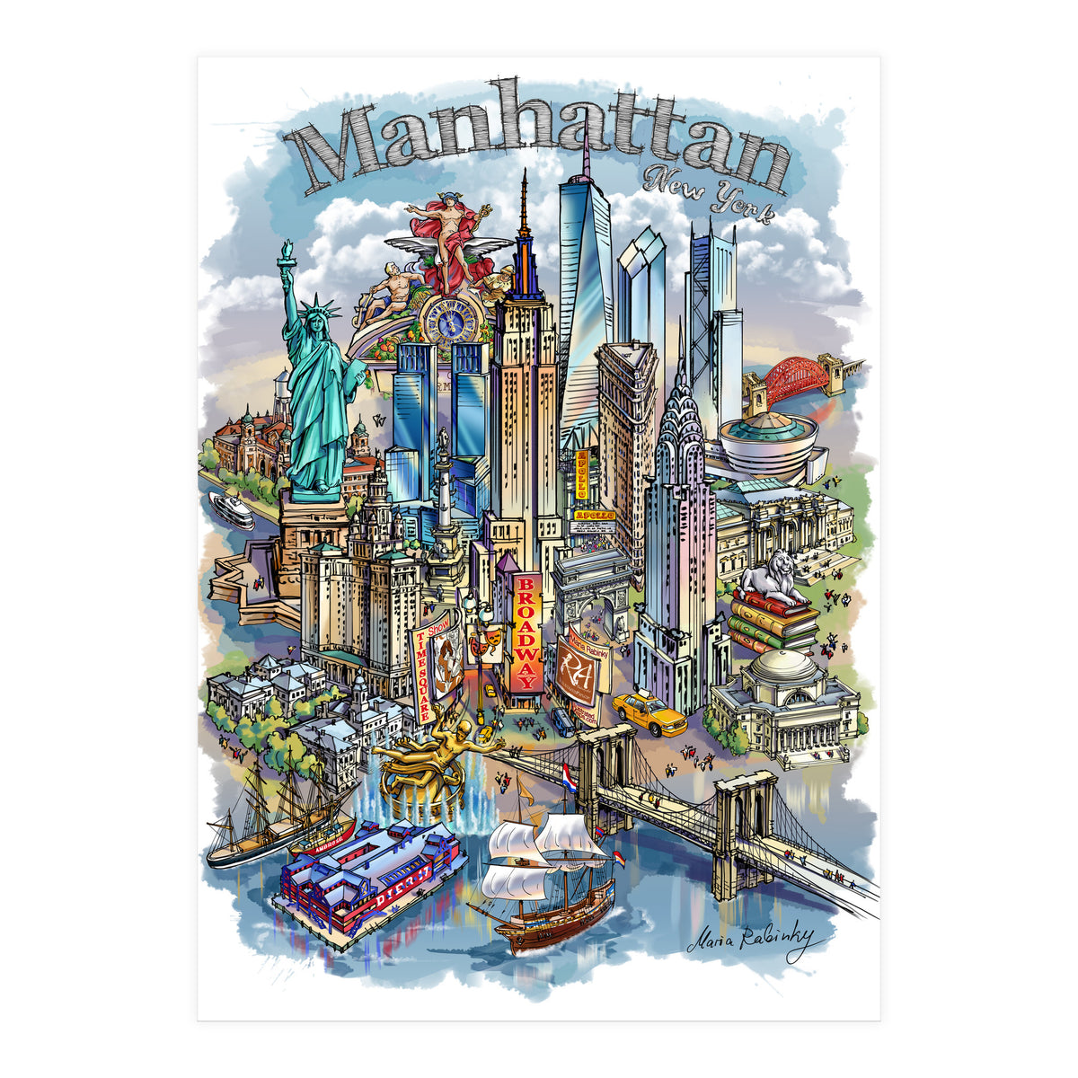New York Theme 1 (Print Only)