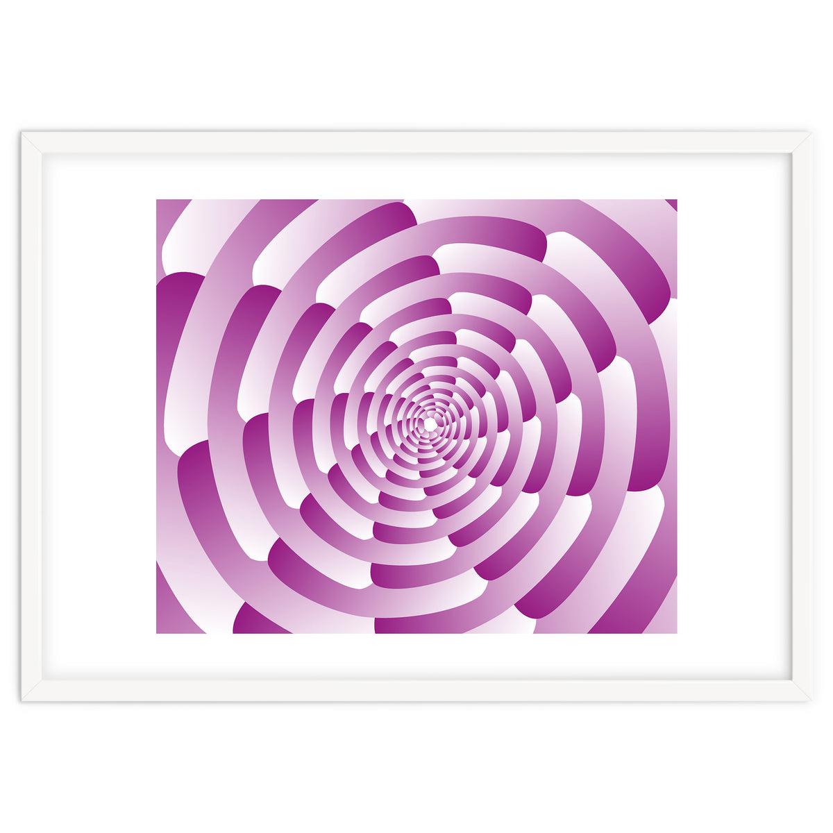 Abstract Pink Spiral