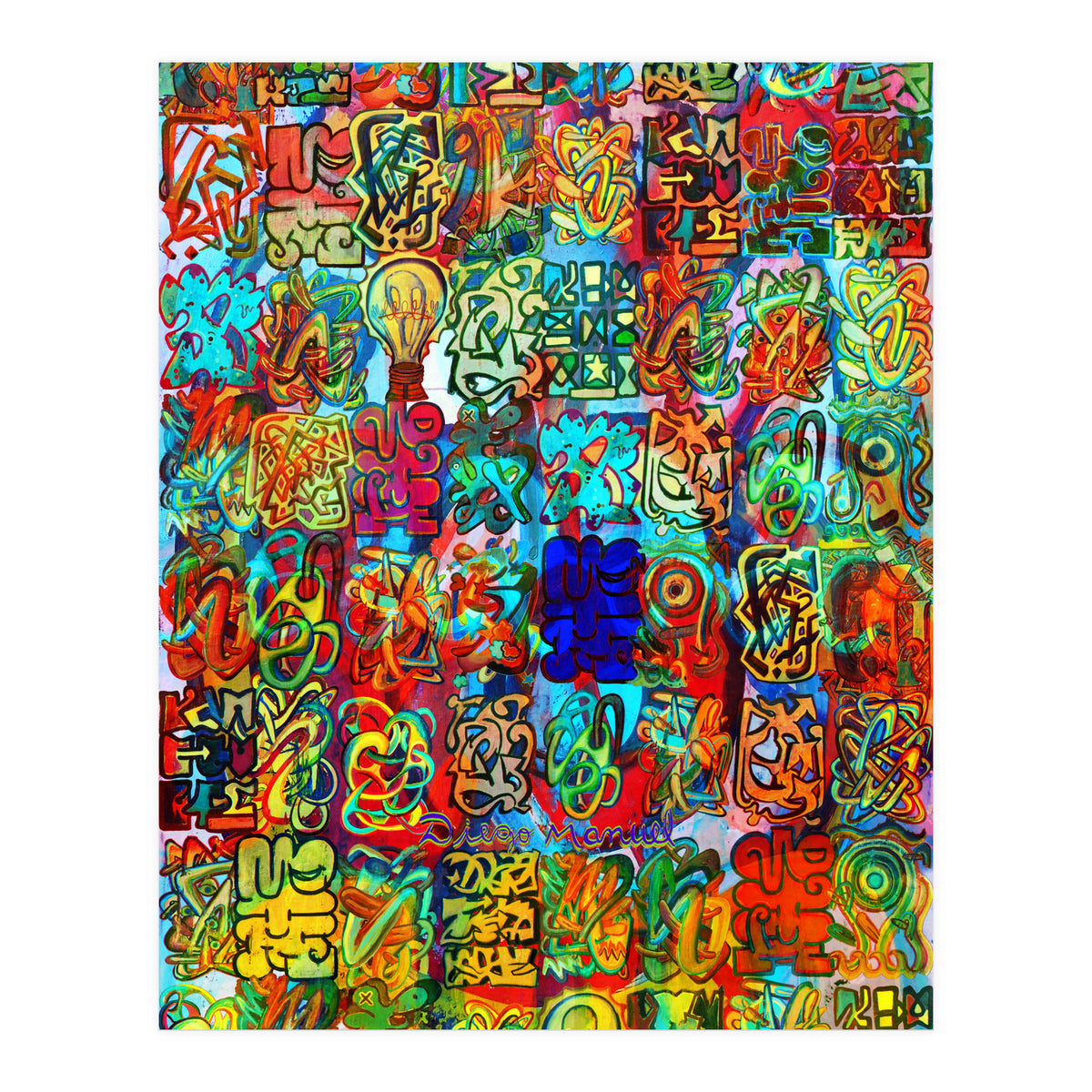 Graffiti Digital 2022 388 (Print Only)