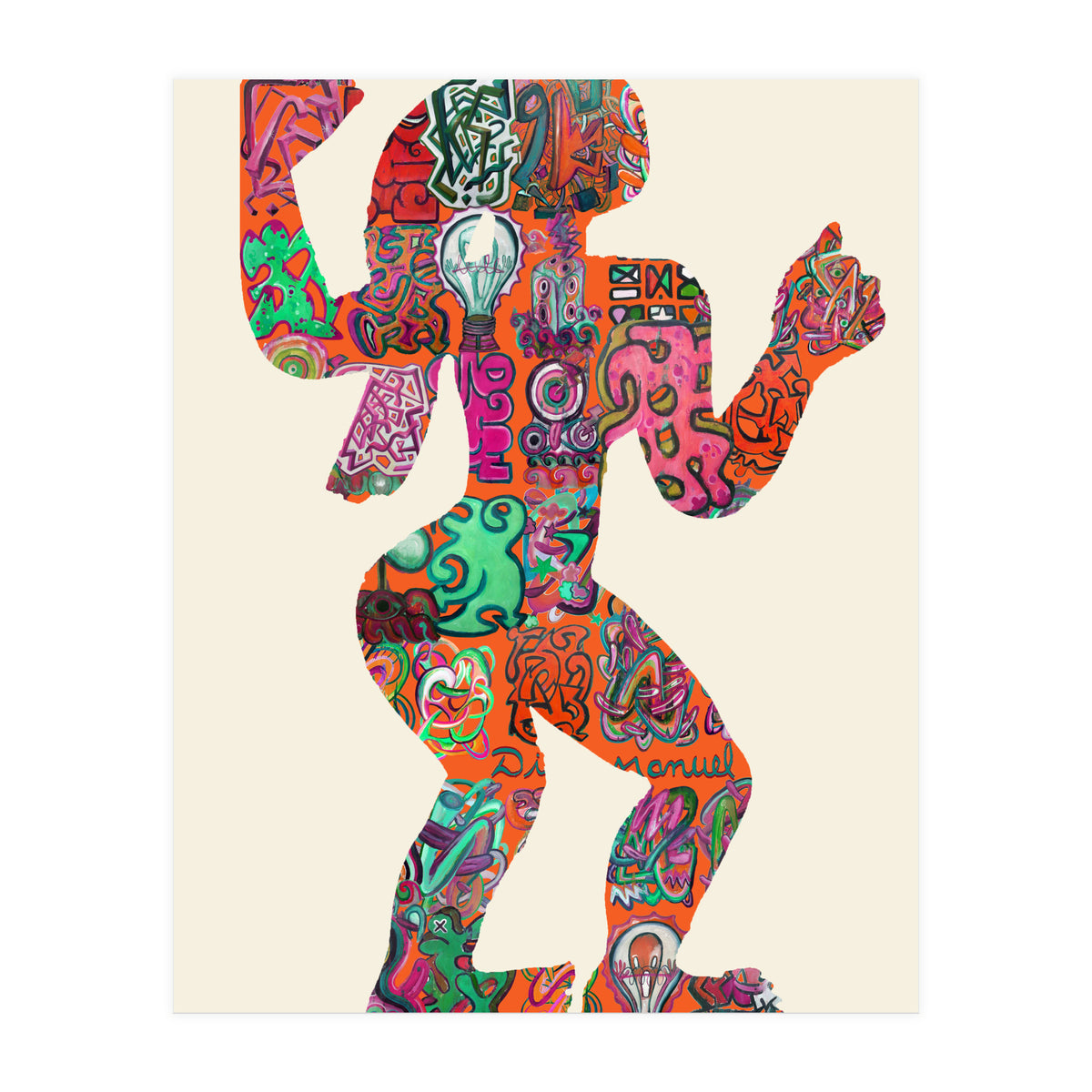 Graffiti Digital Nuevo 6 (Print Only)