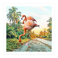 Flamingo Vacay (Print Only)