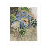 Blue Wicker (Print Only) thumbnail