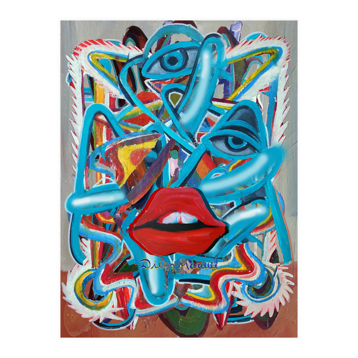 Graffiti Digital 2022 786 (Print Only)