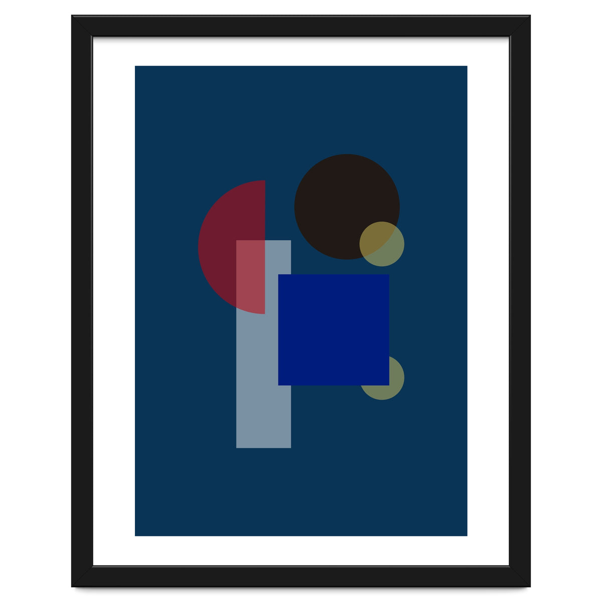 Modern Geometric Abstract 12