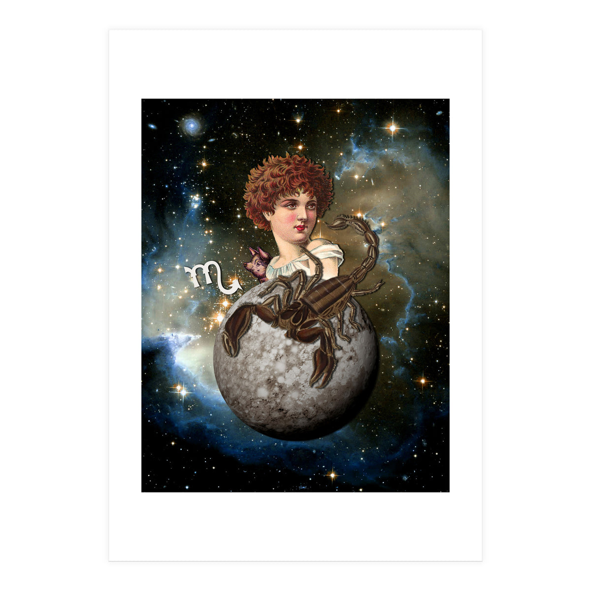 Scorpio Zodiac Sign (Print Only)