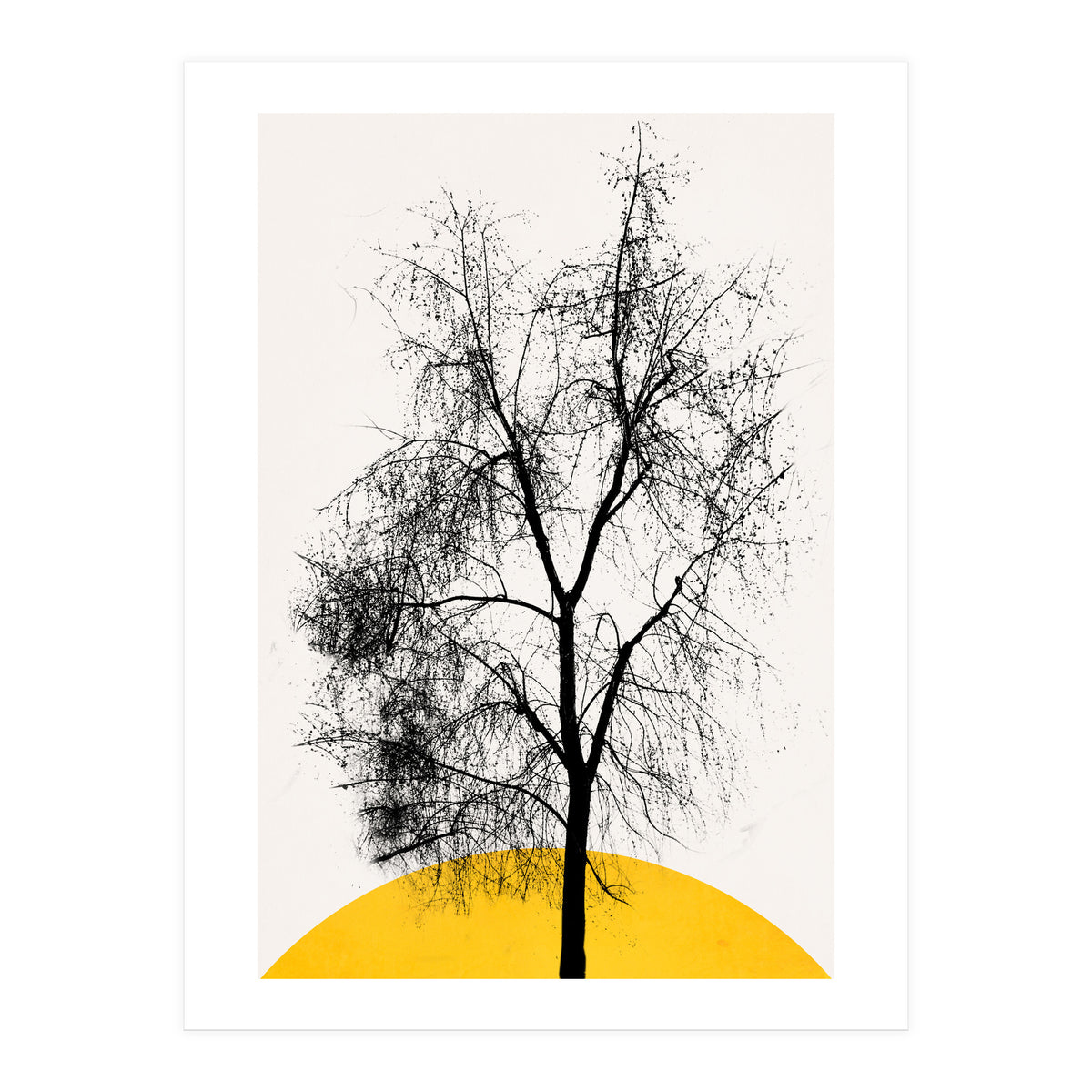 Dark Feather Tree (Print Only)